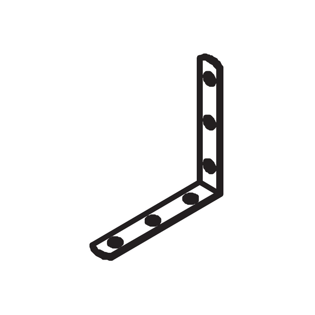 4 - L-Bracket (for trundle bed)