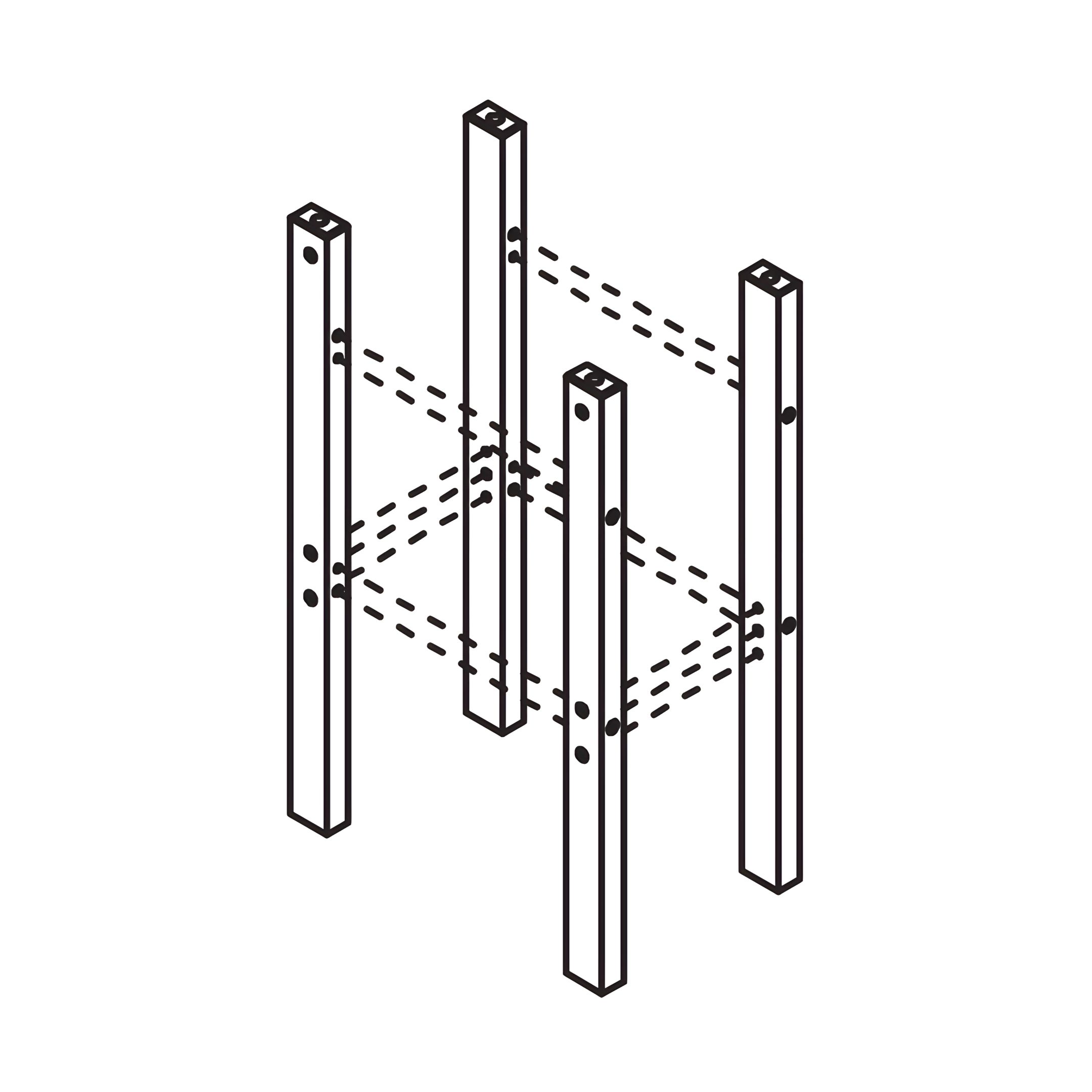 B - Lower Post (Longer)