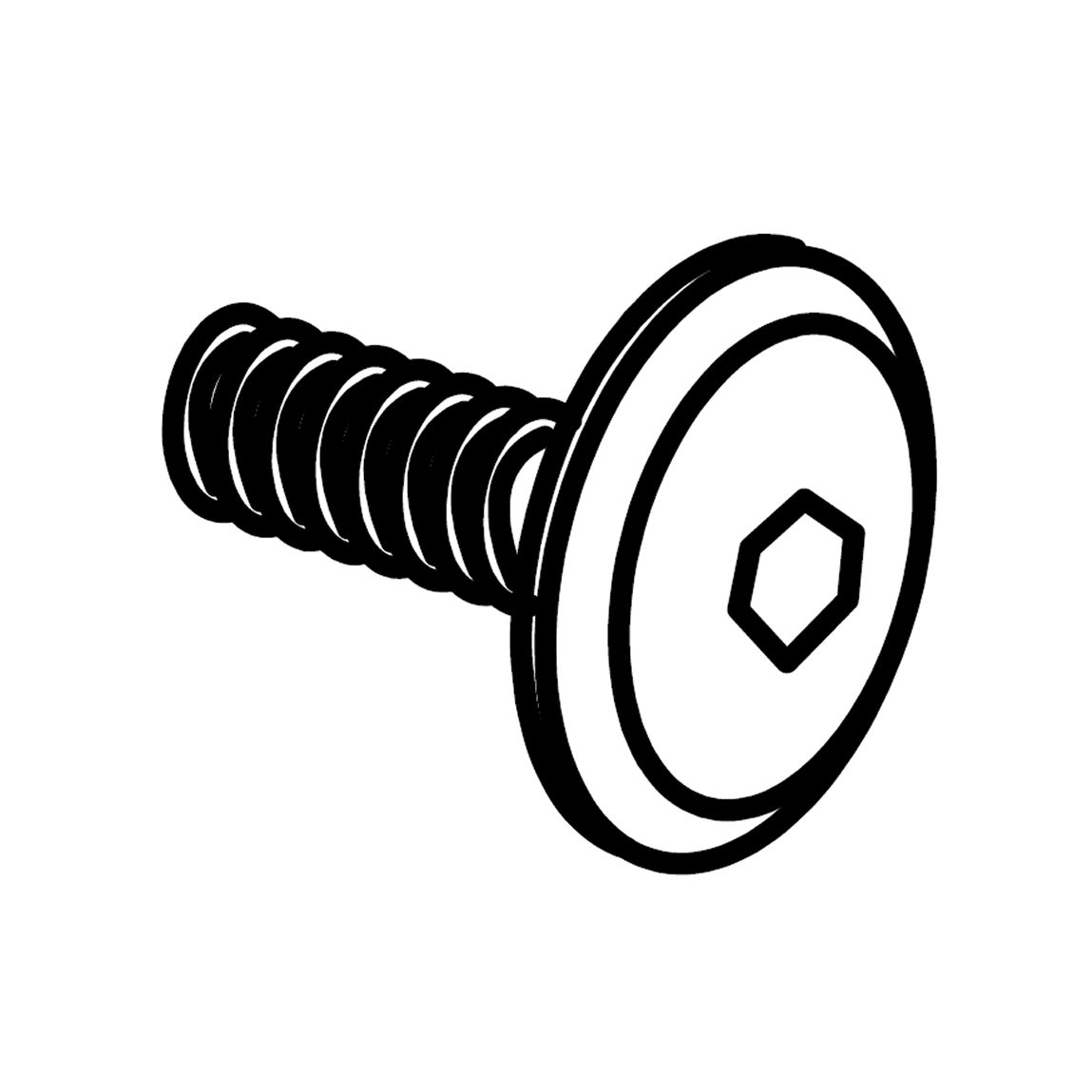 I - Big Head Bolts (M8x20mm) for Fitting Mattress Stoppers