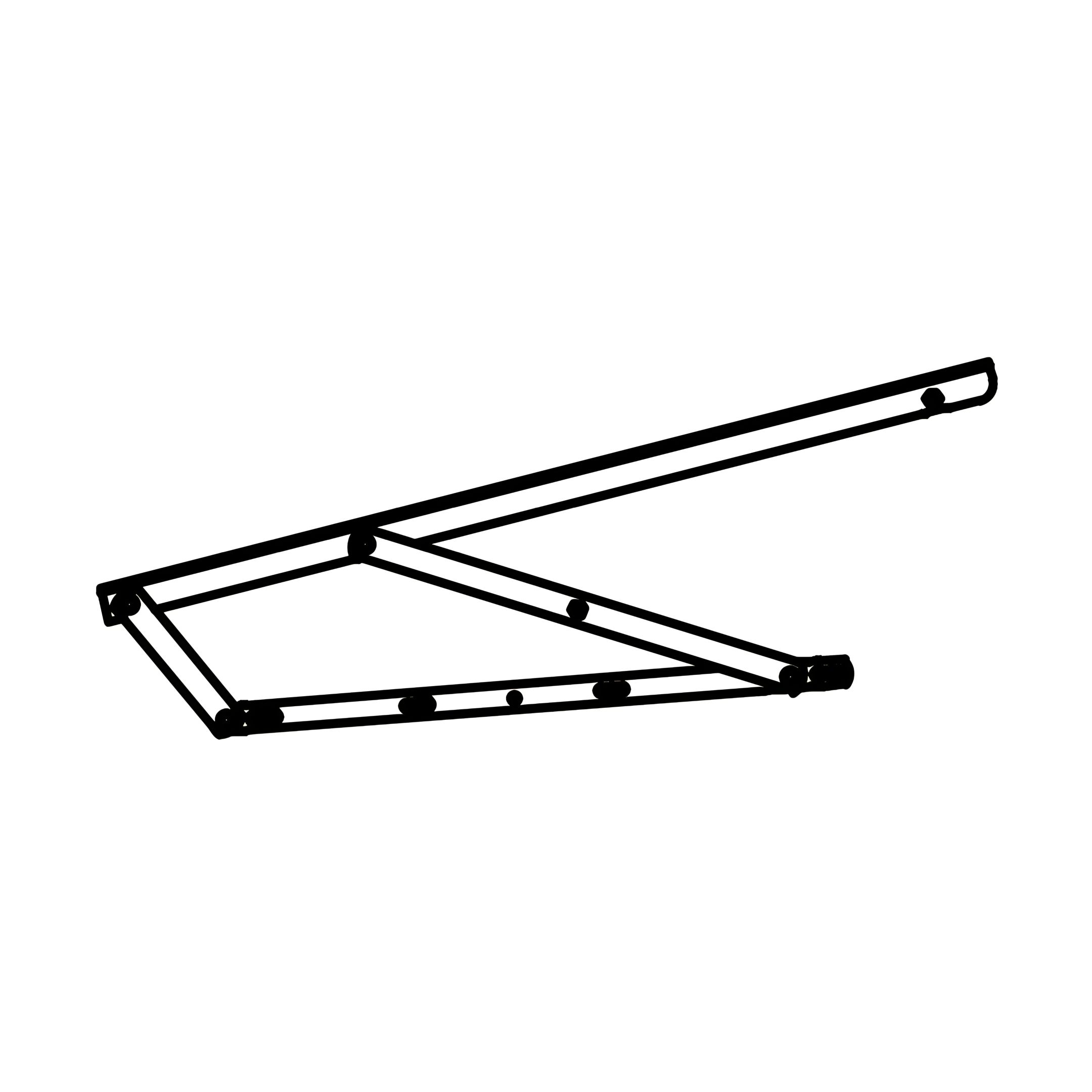 16 - Right Hydraulic Base Support c/w Pump Stopper