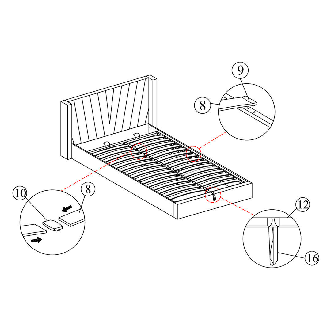 Install the Slats