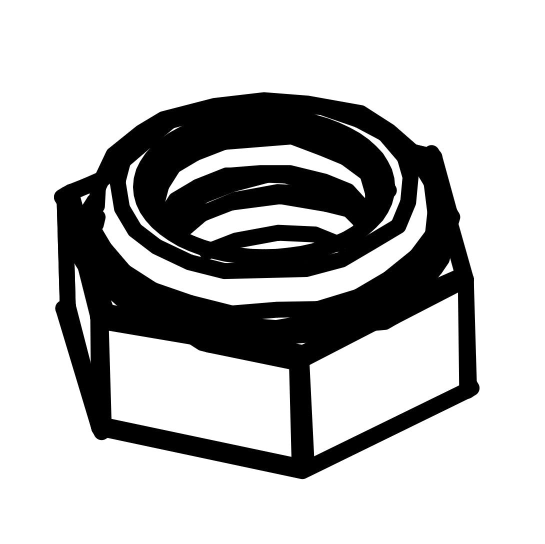 K - Flanged Lock-Nut M8