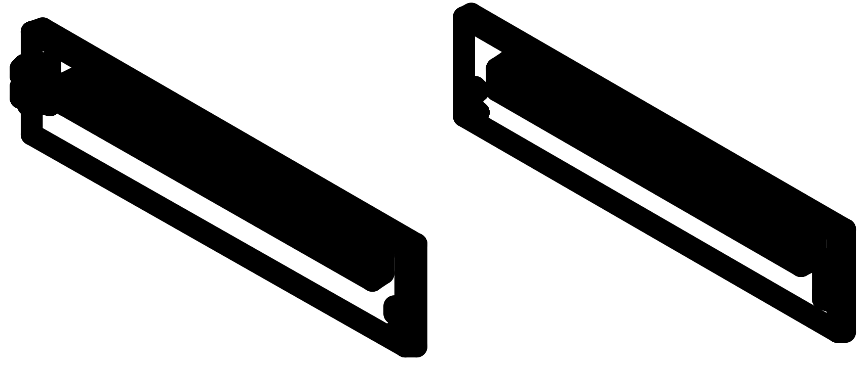 C1 and C2 - Side Rails