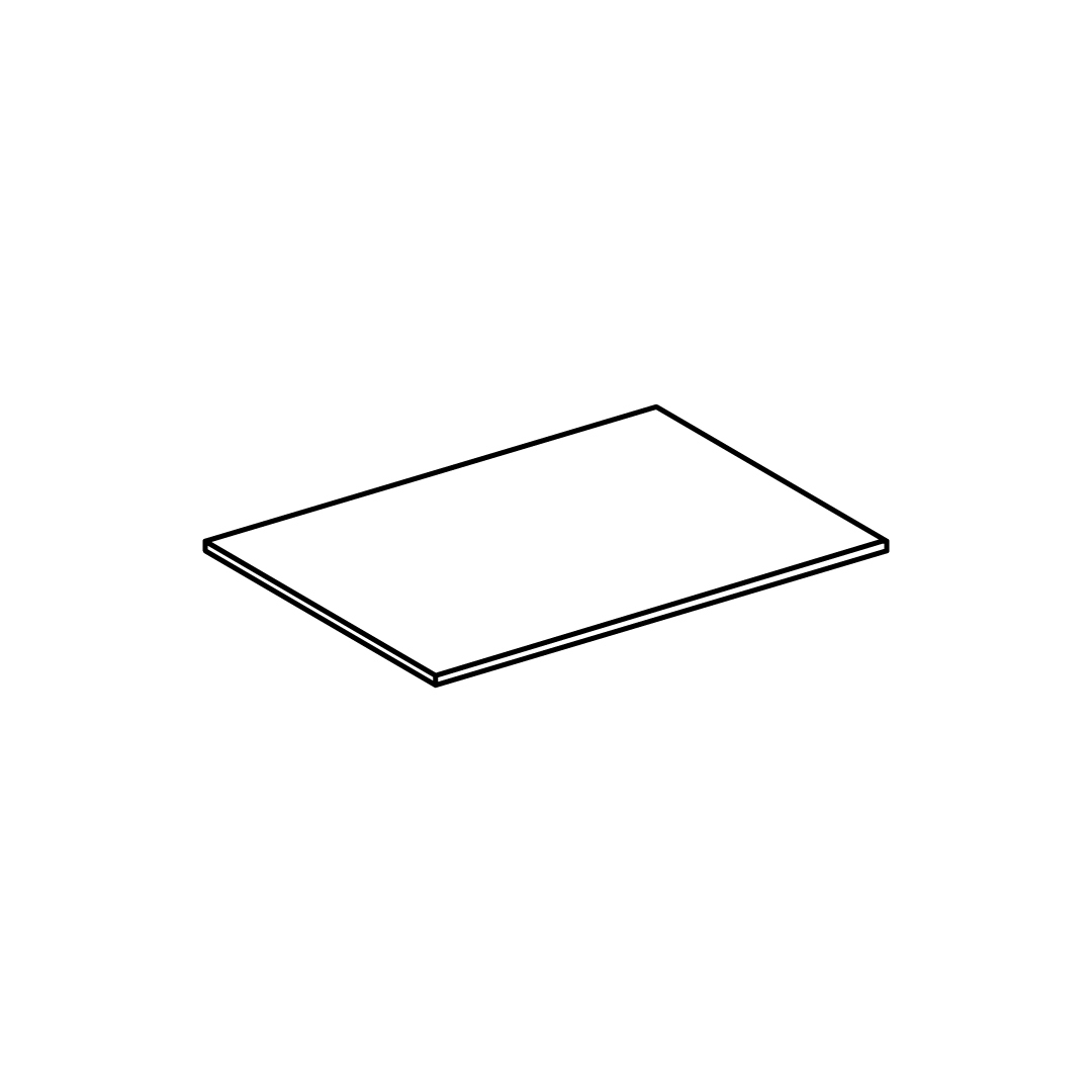 P - Side Rail Bottom Panel