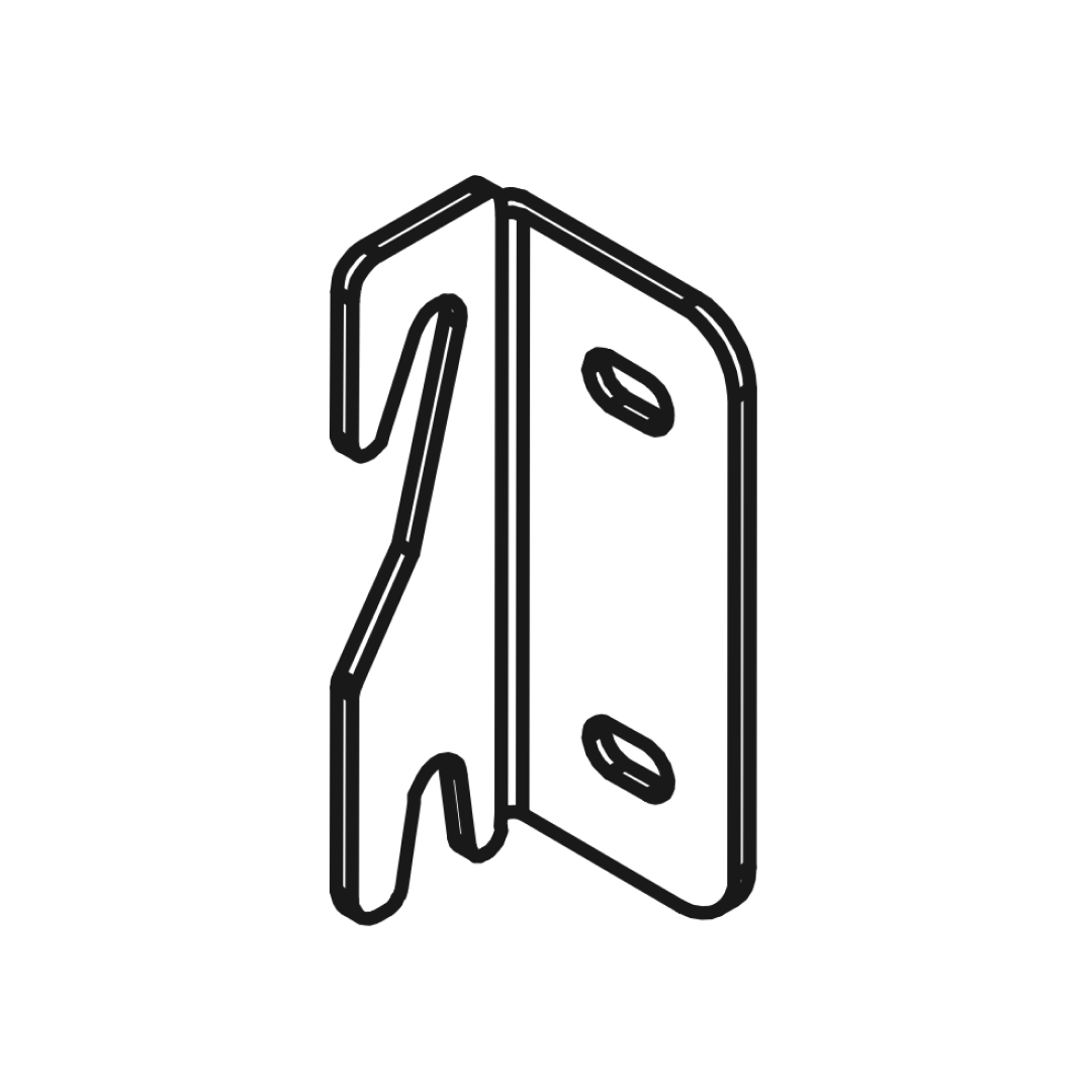 Media Tray Bracket - LH