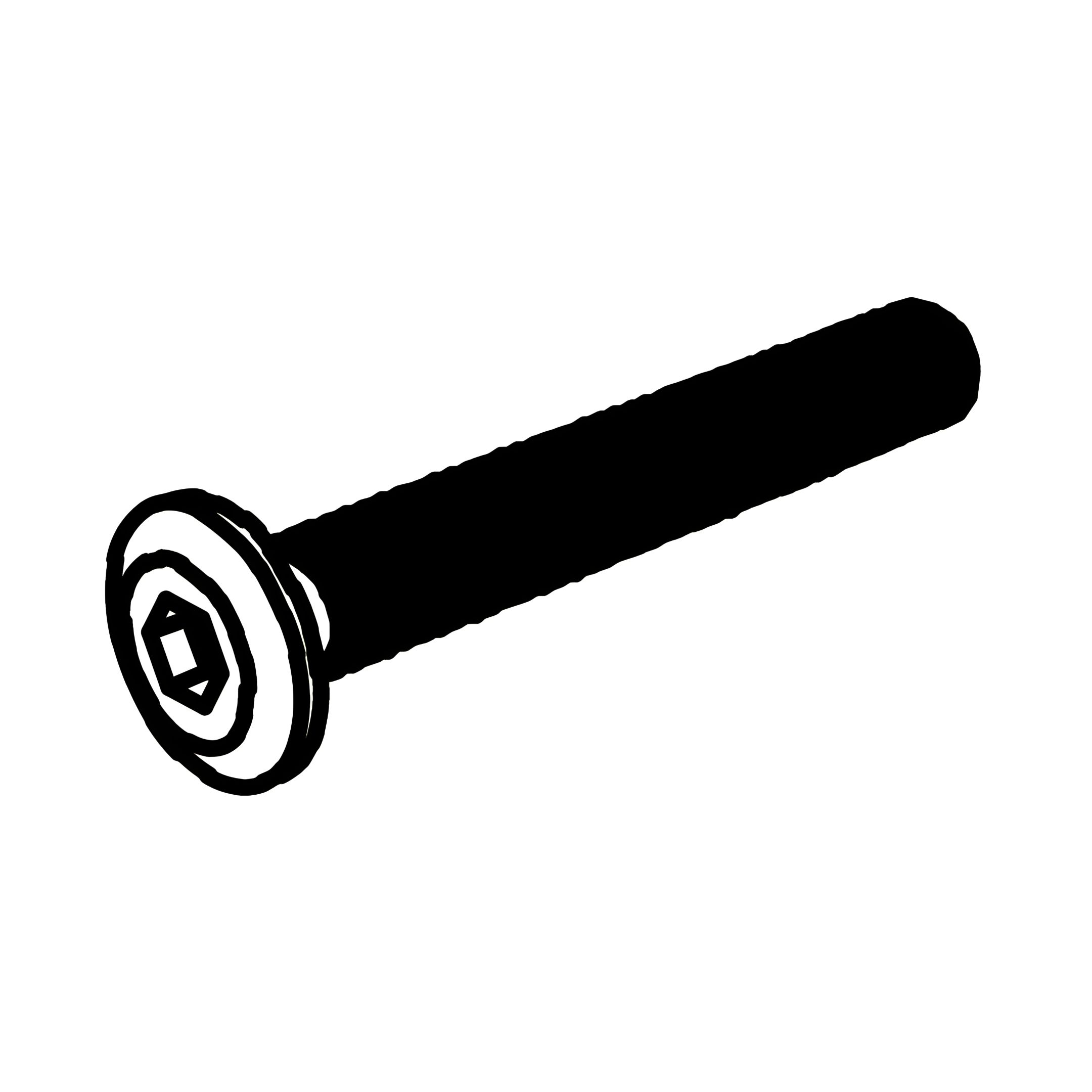 K - JCBC Bolt BLK (M6 x 40mm)
