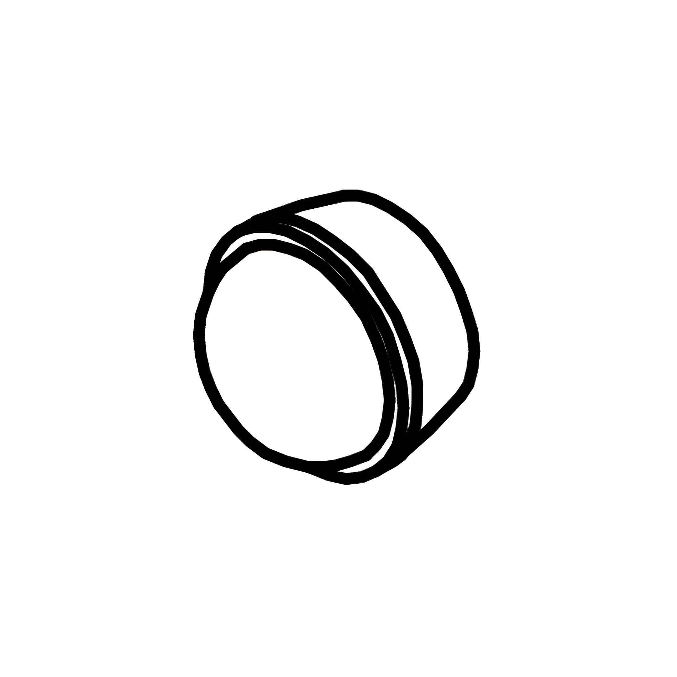 O - Wooden Button