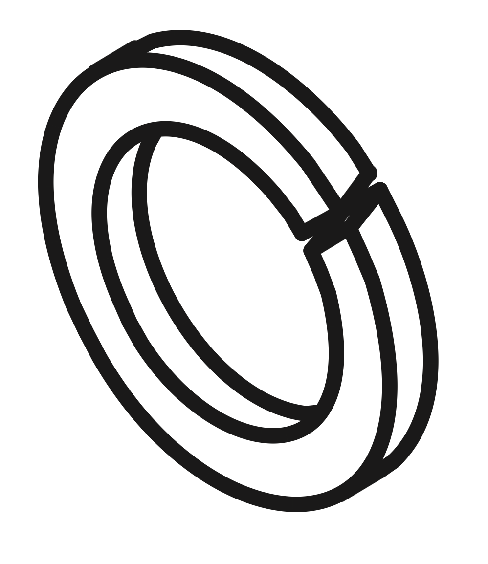 D -Spring washer for M8 stud