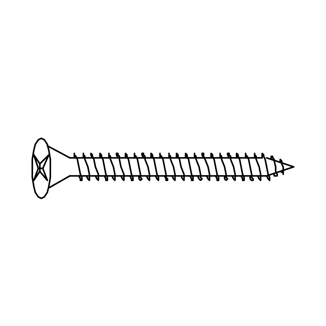 8 - CSK Screw (50 mm)