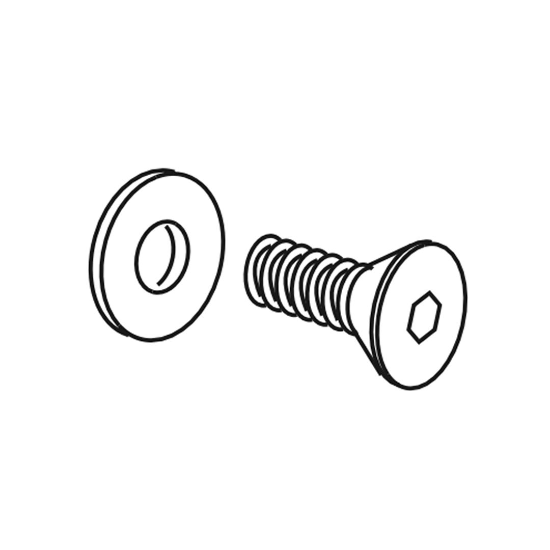 Counter-sunk screw