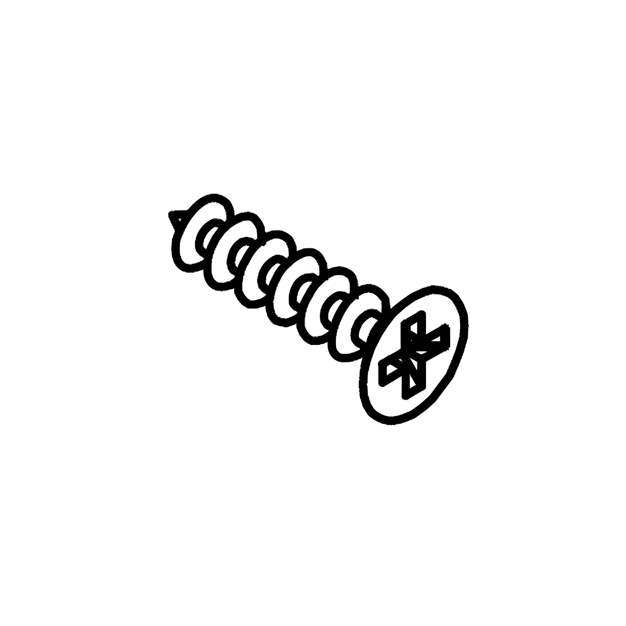 C - CSK C/B Screw (M3.5 x 16mm)