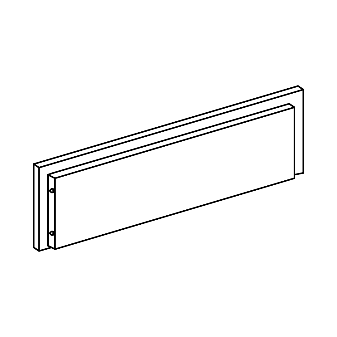 J - Footboard Front Panel
