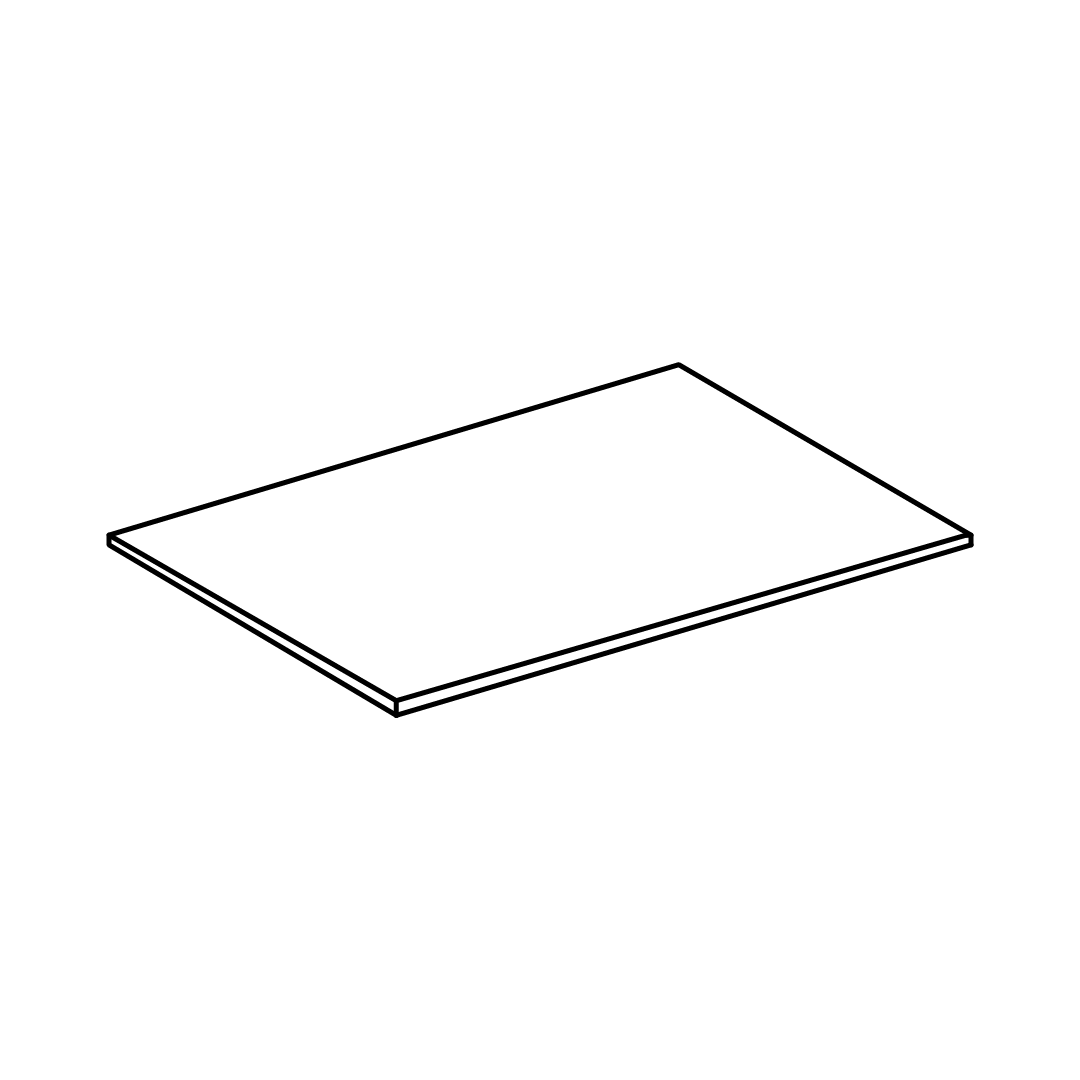 O - Footboard Bottom Panel