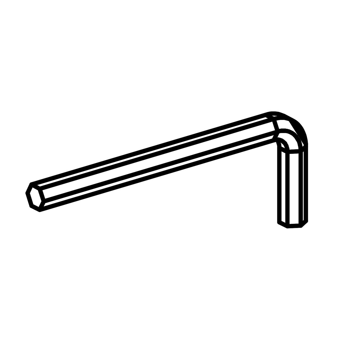 D - Allen Key for M8 Bolts