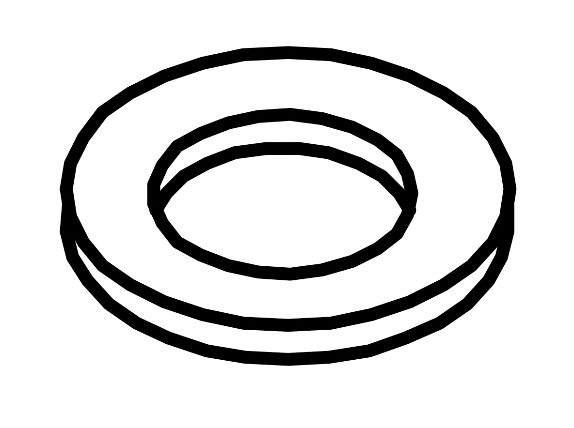 G – Flat Washer M6 
