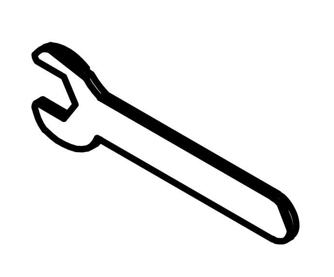J - Spanner for M8 Nuts